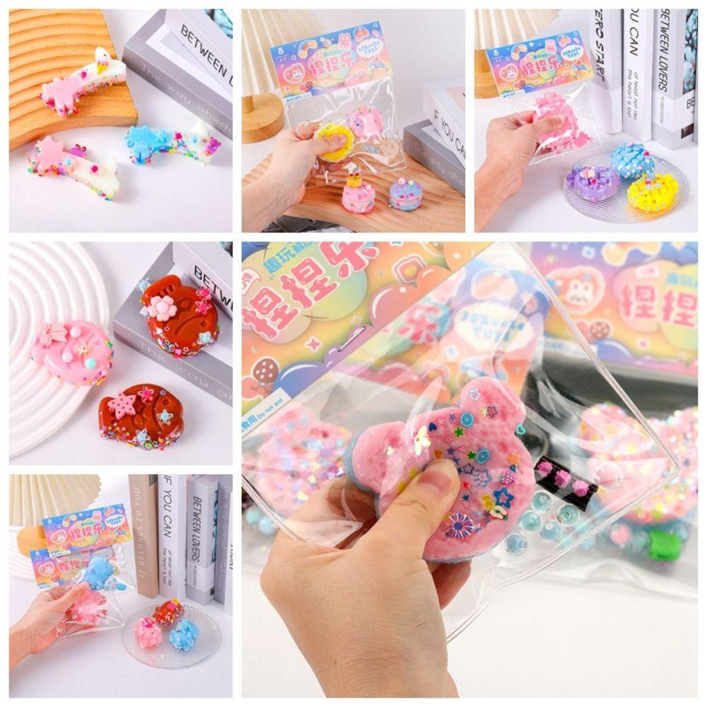 Мягкие мини милые сенсорные игрушки Гамбургер Еда Сжимаемая игрушка Трюк Подарочный Разминание Сжимаемая игрушка Детские игрушки