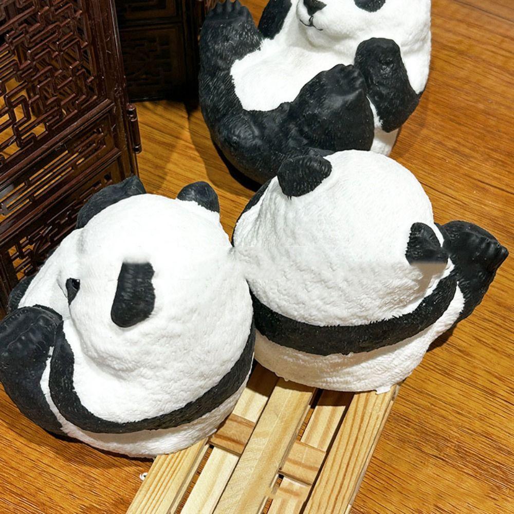 Животное Моделирование Панда Сжимаемая Игрушка Мультфильм Панда Непоседа Игрушка Смешная Большая Панда Сжимаемая Игрушка Офис белый