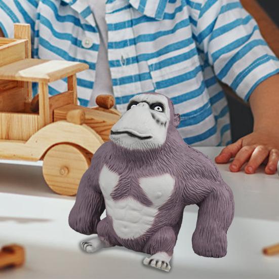 Уменьшить стресс сжимаемая кукла прозрачная текстура мультфильм фантастический орангутанг сжимаемая игрушка принадлежности для вечеринок